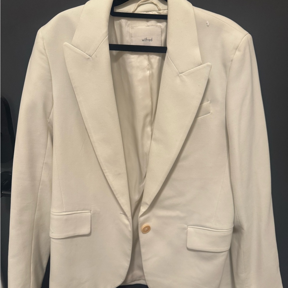 Wilfred Men's Cream Blazer